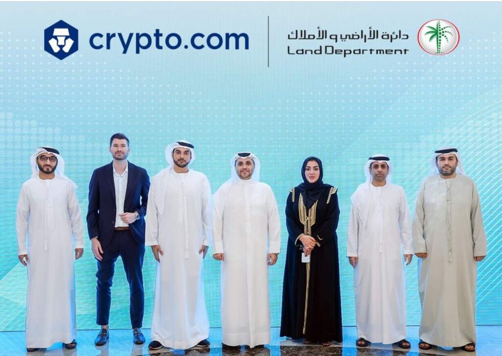 Key stake holders of Dubai Land Department and Crypto.com